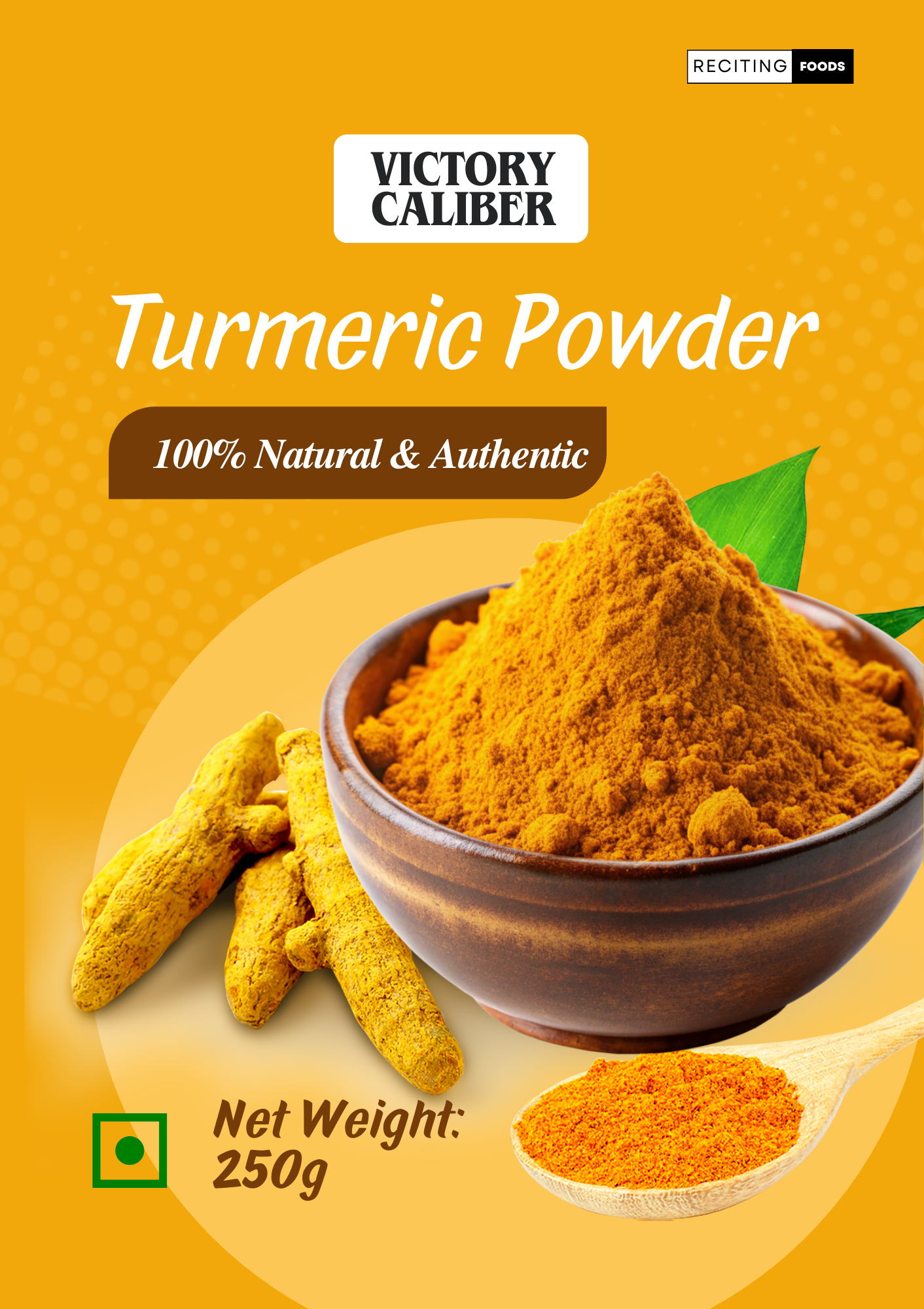 Victory Caliber Termeric Powder